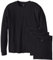 Hanes ComfortSoft Men's Long-Sleeved Shirt, Pack of 4, Black, 3XL