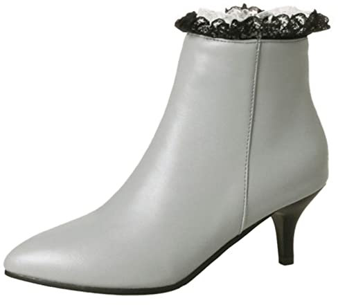 Cocey Stivaletti da donna Kitten Heel, grigio., 36 EU