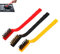 Cleaning Brush,3pc/Set Pan Gas Rang Burner Cooker Pot Hearth Cleaner Tool