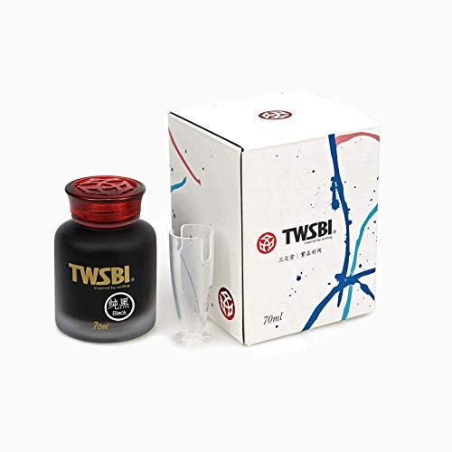 Twsbi Ink Black 70ml Fountain Pen Ink Black