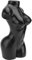 BESTonZON Keramik Weiblicher Körper Blumenvase Kreative Skulptur Figur Abstrakte Vase Flasche Herzstück Vase Wohnkultur (Schwarz)