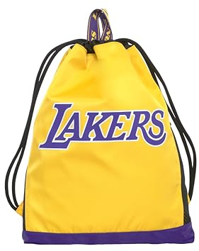 Franco Cosimo Panini NBA - Zaino Scuola con Coulisse, Sacca sportiva Unisex per Bambini e Ragazzi con Spallacci Anti-Soffocamento 35x42h cm - Ufficiale NBA