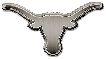 Rico Industries NCAA Texas Longhorns Standard Antique Auto Emblem