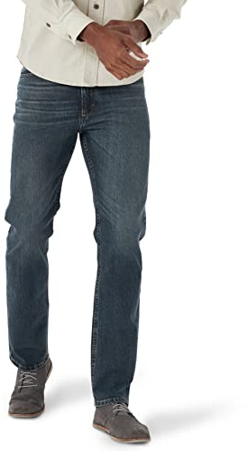 Wrangler Jeans de Ajuste Regular para Hombre, Río, 36W/32L