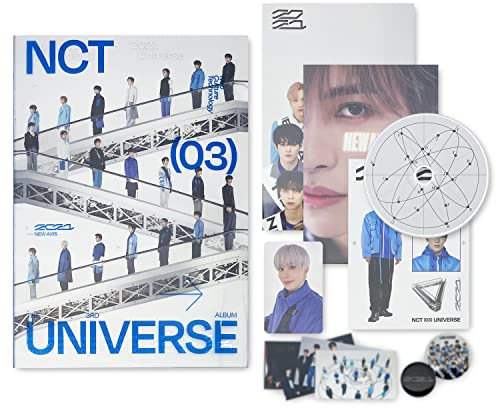 NCT The 3rd Album - [ Universe ] (Photobook Ver.) Photobook + Sticker + Postcard + Photocard + Folded Poster + OFFICIAL POSTER