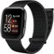 Ouwegaga Armband Kompatibel mit Fitbit Versa Armband/Fitbit Versa 2 Armband, Nylon Atmungsaktive Ersatzarmband aus Kompatibel mit Fitbit Versa/Versa 2/Versa Lite Armband für Damen Herren, Schwarz