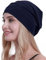 osvyo Baumwolle Chemo Hüte Soft Caps Krebs Kopfbedeckungen für Frauen Haarausfall versiegelt Verpackung Navy BLAU