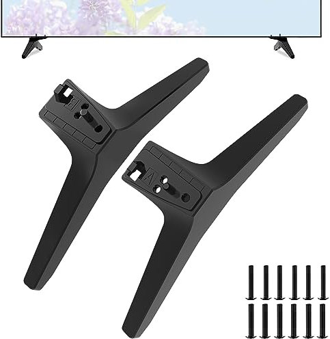 TV Legs for LG TV Stand Legs, for 60 Inch LG TV Legs 60UJ6200 60UJ6300 60UJ6540 60UJ630T 60UJ6320 60UK6090PUA 60UK6200PUA 60UM6900 60UM7100 60UN7300 60UN7310 Replacement Legs with Screws