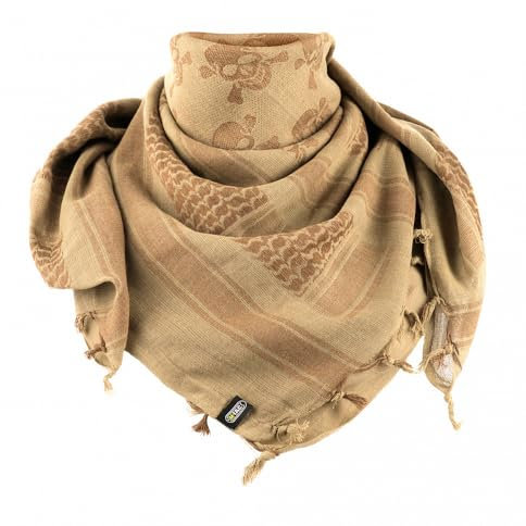 M-Tac Schal Shemag Pirate Skull, Coyote Brown