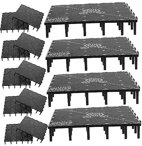 Yardwe Sieb 20St Kaninchen buddelschutz rasengitter Schindel unten Netz Plattenfilter unterlegscheiben Aquarium Wassertank Filterplatte Nähen Tablett Ausrüstung Kies Halterung