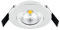 EVN LED Deckeneinbauleuchte Rund schwenkbar, 6W, 683lm, 3000K, weiß (ESW44N60102)
