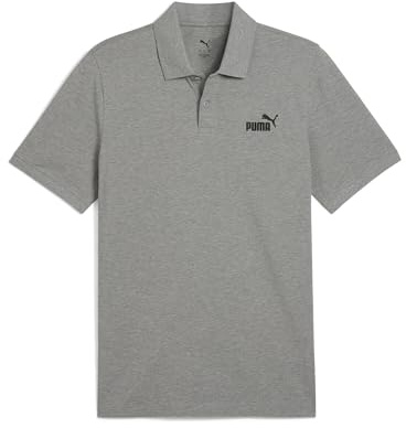PUMA Herren Essentials No. 1 Logo Pique-Poloshirt