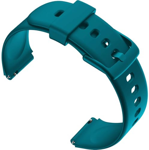 Gittos 19mm Armband für Hama 5910,ID205L Silikon Sport Ersatzarmband Kompatibel mit Yamay fitness,GRV FC1,Fitpolo H205L,Black SW01,Letscom,Letsfit,Lifebee,Willful,ID205S,ID205G