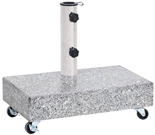 Home & Garden Item-Umbrella Base Light Grey 45x25x8.3 cm Granite