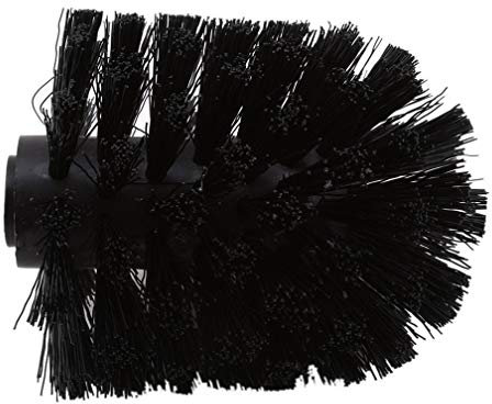 Universal Replacement Toilet Brush Head Holder Bathroom WC Clean Accessory Black