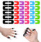 cobee 120 Pcs Nail Polish Protector for Fingers, Colour Mixture Latex Nail Polish Barrier Peel Off Skin Nail Tape, Nail Polish Accessories for Nails Stamp Nail Art Stickers(Colour mixture)