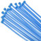 sourcing map 100PCS Cable Zip Ties 8 Inch, Self-Locking Nylon Wire Ties with 50 lbs Tensile Strength for Indoor and Outdoor, Blue