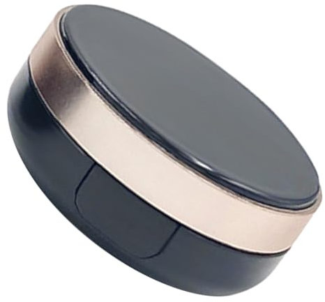 TOVINANNA Leere Puderdose 15g Mit Puderquaste Wiederverwendbarer Make up Behälter Aus Robustem Material Kompakt Und Auslaufsicher Als Reise Pulverbehälter