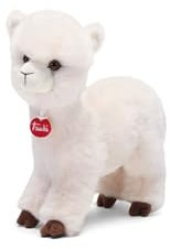 Trudi Alpaca Alfredo Peluche regalo compleanno e Natale | 25x23x9cm taglia S | Fattoria | modello 27152