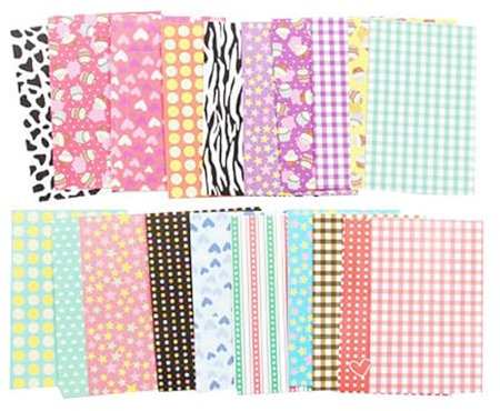 KEQAR 20 Pcs Bunte Film Aufkleber Set für Instax Mini 7S/8/26/50S/90 Sofortbildkamera (7S/8/26/50S/90) (G)