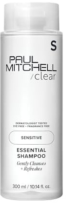Paul Mitchell Clear Essential Shampoo, ohne Duft, für Kopfhaut und empfindliche Haut, 75 ml