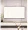 Simple Cream Style TV Cover, 32-85 Inches High Elastic Fabric All-Inclusive Dustproof Sun Protection Tv Protective Film Monitor Cover,Suitable For Desktop, Hanging And Curved TV(White,76-85inch)