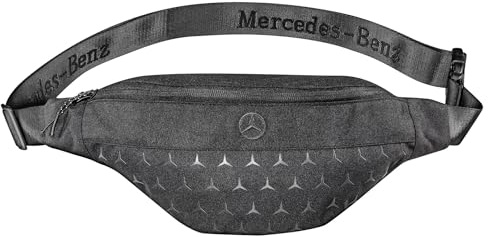 Mercedes-Benz Bauchtasche, Gürteltasche, Hip Bag, Crossbody Bag, schwarz, Polyester (recycelt)