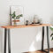 Snsowed Tablero Mesa Madera tratada Roble Borde Natural 140x40x4 cm, Encimera Cocina, Tableros De Madera, Table Salon, Encimera De Madera
