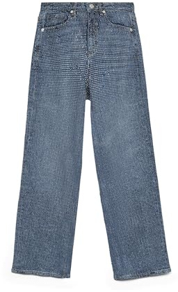 VERO MODA Female Weit geschnitten VMTESSA Hohe Taille Weiter Beinschnitt Jeans