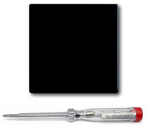 Spannungsprüfer 120-250V® + BUSCH-JAEGER Wippe 1786-885 future® linear schwarz matt