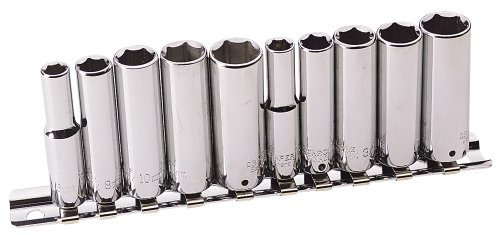 Draper Expert 12705 Jeu de 10 douilles longues 1/4 (Import Grande Bretagne)