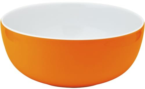 KAHLA 372902A72556C Pronto Colore Schüssel 19 cm sunset orange|orange Obstschale aus Porzellan