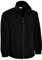 MIG - Mud Ice Gravel Mens Full Zip Classic Fleece Jackets Sizes XS to 4XL Suitable for Work & Leisure (XL - Extra Large, Black)