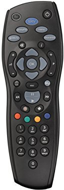 Sky 716 Mini Telecomando Universale per Decoder My-Sky e My-Sky HD, Nero