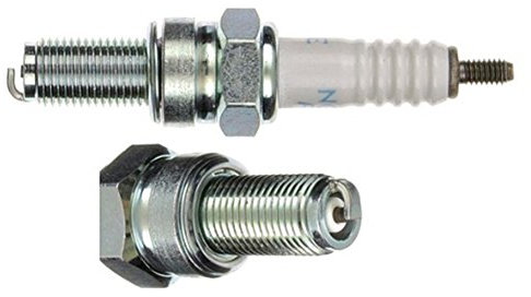 NGK Zündkerze Gruppe C Schlüsselweite 16 CR8E silber/weiß Motorrad Zündkerzen