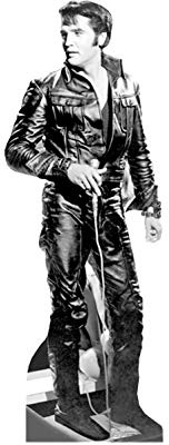 Poster, Staffel Elvis (68 Special Leder, Schwarz)-GrößE-Life Big