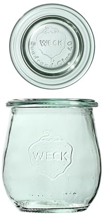 Weck rund Rand mini Tulip Jar, 220 ml, transparent, 12 stück