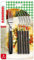 Kaimano KDN760106N Dinamik Forchette, Metallo, Nero, 6 unità