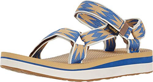 Teva Damen Knöchelriemchen Keilsandalen, Halcon Dark Blue, 40 EU