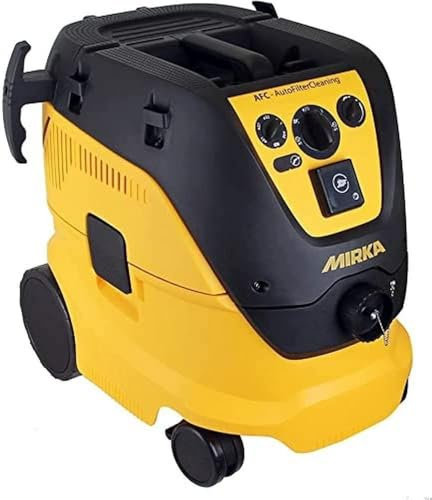 Mirka 2976012 Depolveratore - 1230 - Classe di polvere: M - Auto-filtro Cleaning EU 230 V - Potenza assorbita: 1200 W - Dimensioni (mm): 565 x 385 x 565 - Livello di rumore: 60 dB - Peso: 14,5 kg