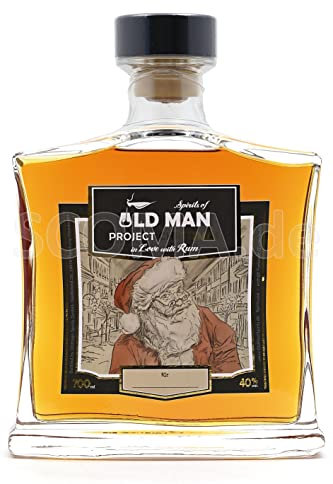 Project Christmas - Premium Rum aus der Karibik (deutsche Abfüllung), 40% vol., Flasche 700ml - Spirits of OLD MAN - Project Christmas