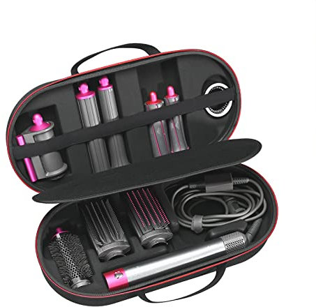 RLSOCO Hardcase für Dyson Airwrap Complete Styler und Zubehör, Schwarz, 1 Count (Pack of 1), Traditionell