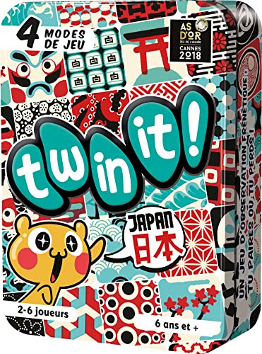 Asmodee Cocktail Games | Twin it Japan | Gesellschaftsspiel | Gesellschaftsspiel | ab 6 Jahren | 2-6 Spieler | 15 Minuten, Einheitsgröße
