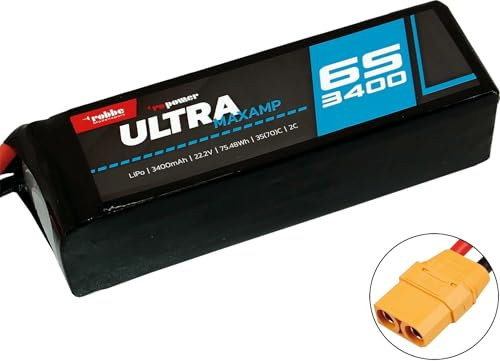 Robbe Modellsport RO-POWER ULTRA MAXAMP 3400MAH 22,2 VOLT 6S 35(70) C LIPO AKKU