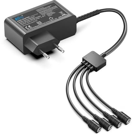 KFD Ladegerät 24V für Philips Hue Play Light Bar Starter Set 440400980001 440400982931 S020XM2400083 78201 30 U7 78202 7820230U7 82033 0U7 7820331U7 7820430U7 LED-Netzteil-Adapter