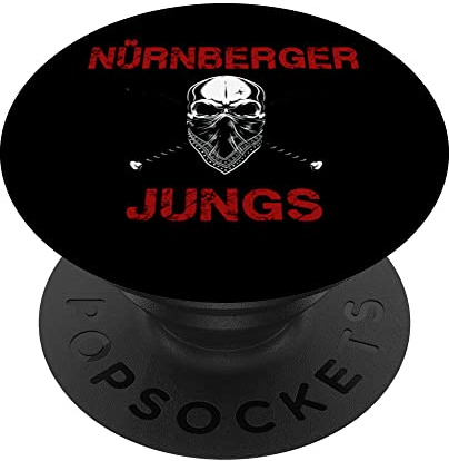 Ultras Nürnberg Nürnberger Jungs Fußball Tradition FCN PopSockets mit austauschbarem PopGrip