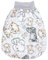 TupTam Baby Strampelsack Schlafsack mit breitem Bund Winterschlafsack für Mädchen Jungen Babyschlafsack, Farbe: Safari, Größe: 6-12 Monate