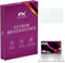 atFoliX Lámina Protectora de plástico Cristal compatible con HP Pavilion x360 14-ek0775ng Película Vidrio, 9H Hybrid-Glass FX Protector Pantalla Vidrio templado de plástico