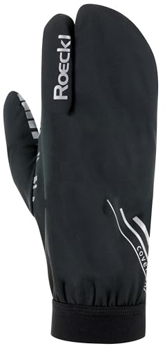 Roeckl Rottal Winter Fahrrad Handschuhe lang Cover Trigger schwarz 2023: Größe: 8