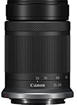 Canon RF-S55-210mm F5-7.1 è STM per fotocamere mirrorless RF Canon APS-C, teleobiettivo, compatto, leggero, stabilizzazione ottica dell'immagine, per paesaggi, ritratti e foto e video di viaggio